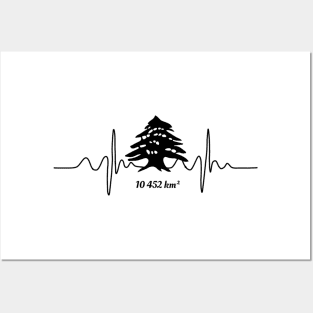 Lebanese cedar heartbeats Posters and Art